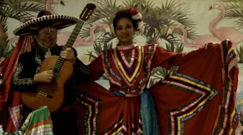 Meet-and-Greet met tropische entertainers